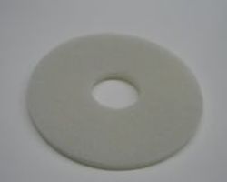 Schrobpad 13 wit (E71-E65)"