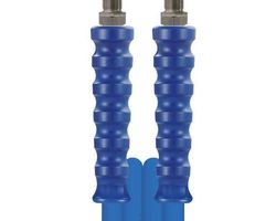 HD-slang 2W  DN 08 blauw incl 2x perskop 3/8M -15 meter