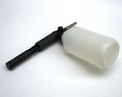 R&M Schuiminjectie lans 2.1 zwart met 2l bus KW nippel